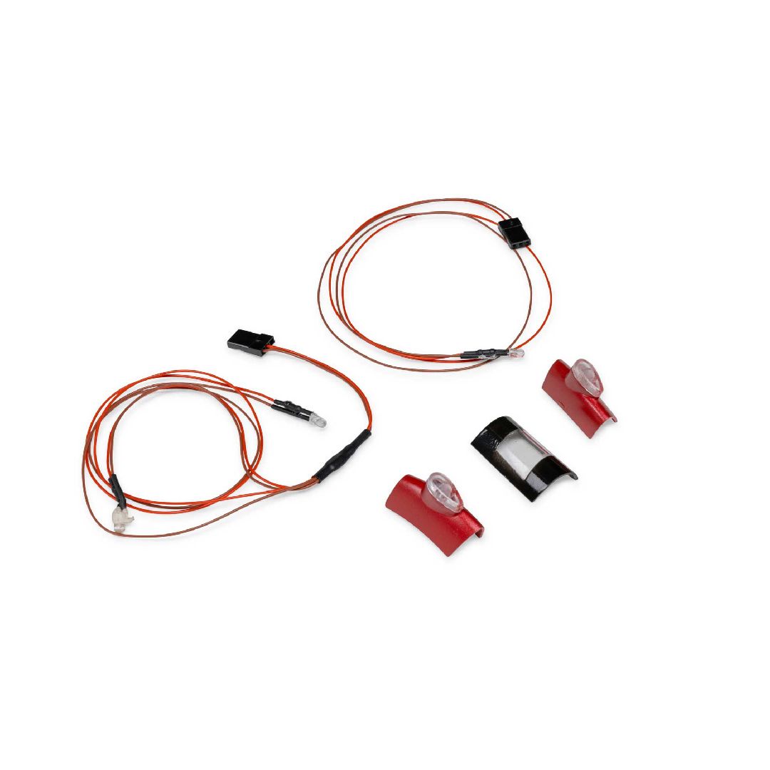 E-Flite LED set and Lens Covers: Beechcraft D18