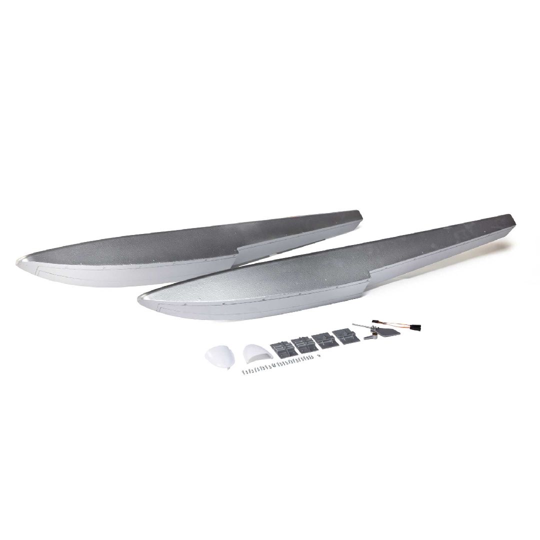 E-Flite Float Set with Hardware, Silver; 39.5"