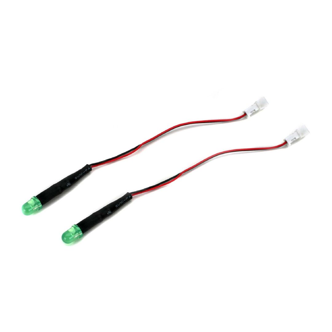 E-Flite Green LED Solid (2): Universal Light Kit