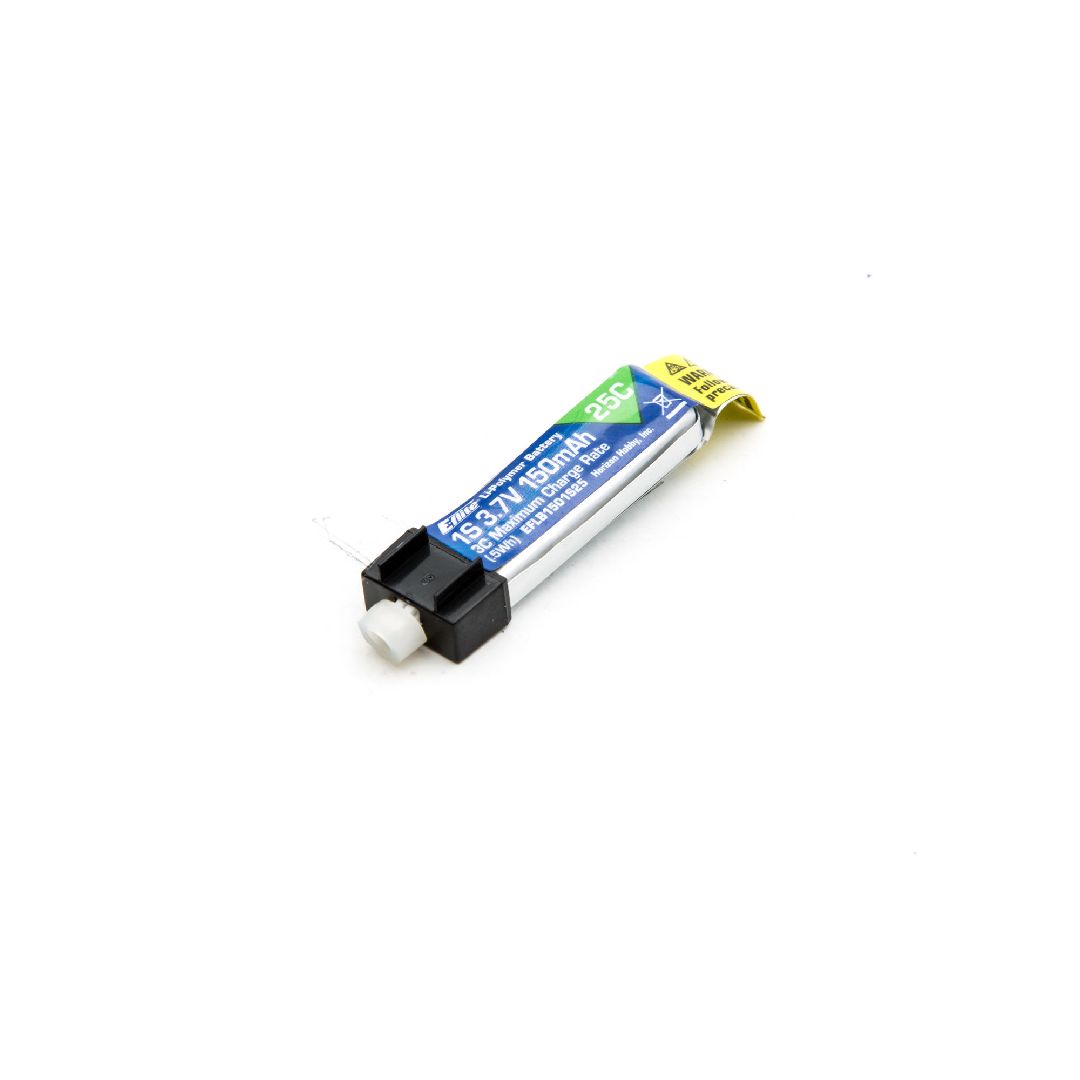 E-Flite 150mAh 1S 3.7V 25C LiPo Battery