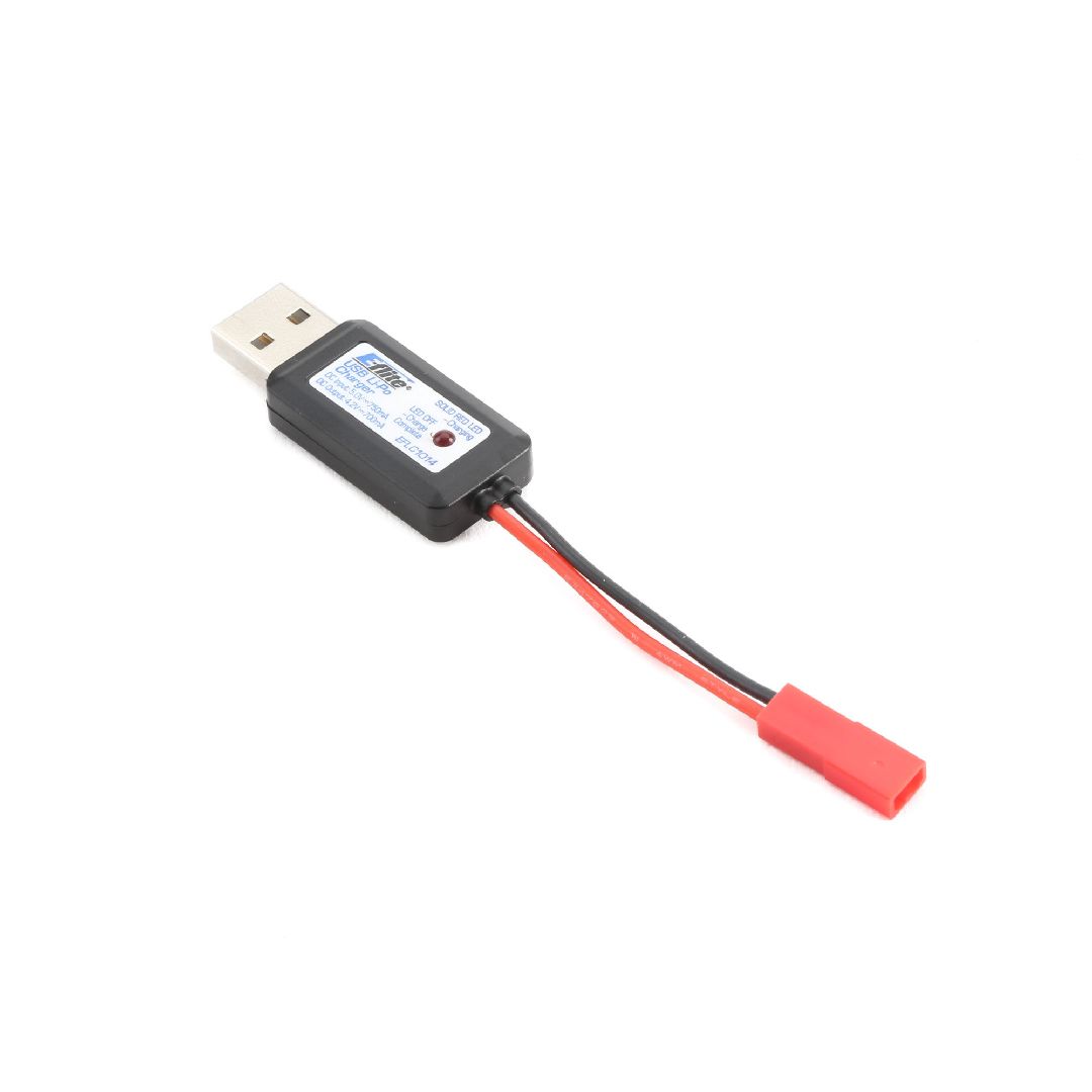 E-Flite 1S USB Li-Po Charger, 700mA, JST