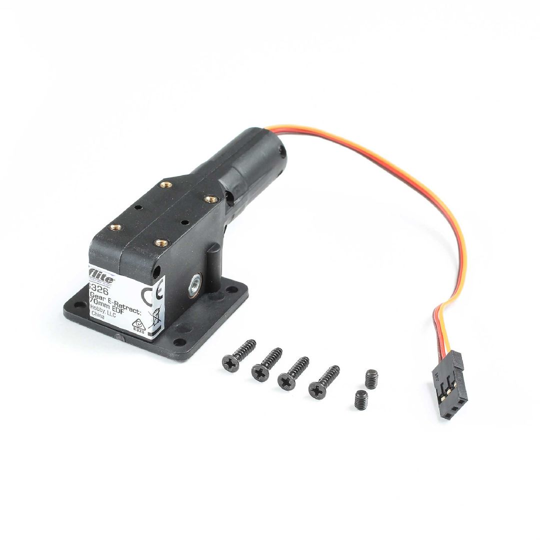 E-Flite Main Gear E-Retract: F-16 70mm EDF E-Flite Main Gear E-Retract: F-16 70mm EDF