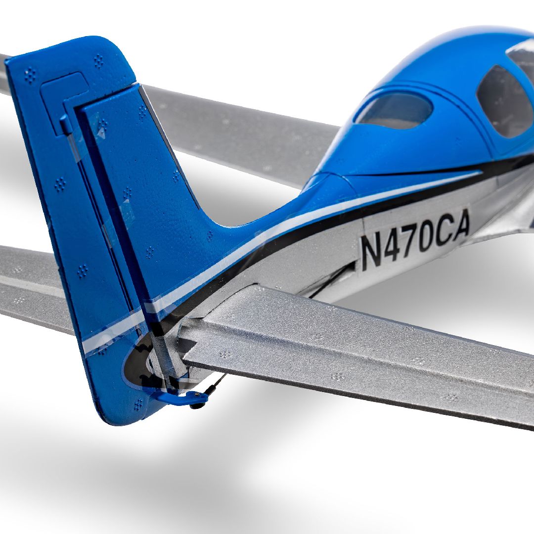 E-Flite UMX Cirrus SR22T BNF Basic with AS3X and SAFE Select