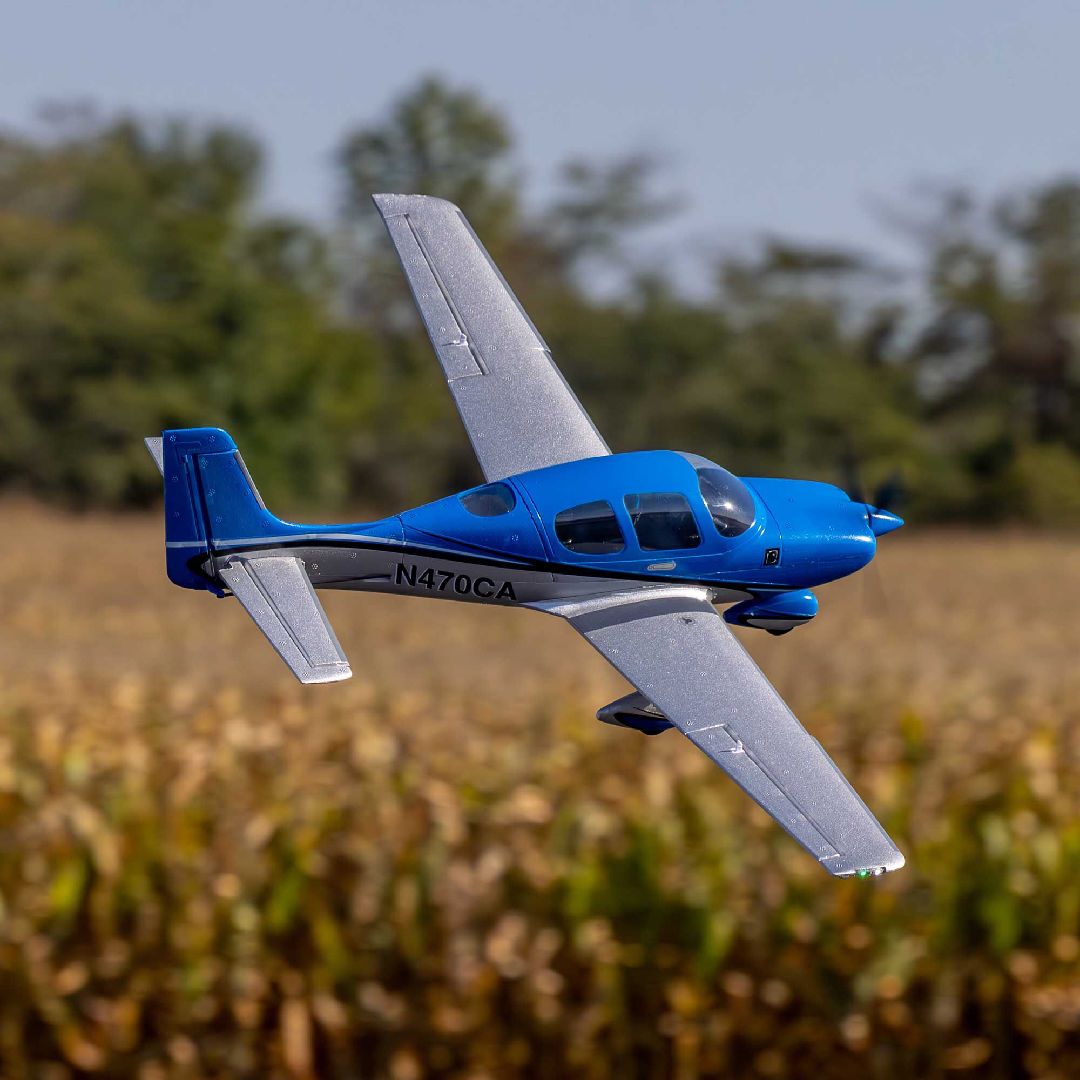 E-Flite UMX Cirrus SR22T BNF Basic with AS3X and SAFE Select