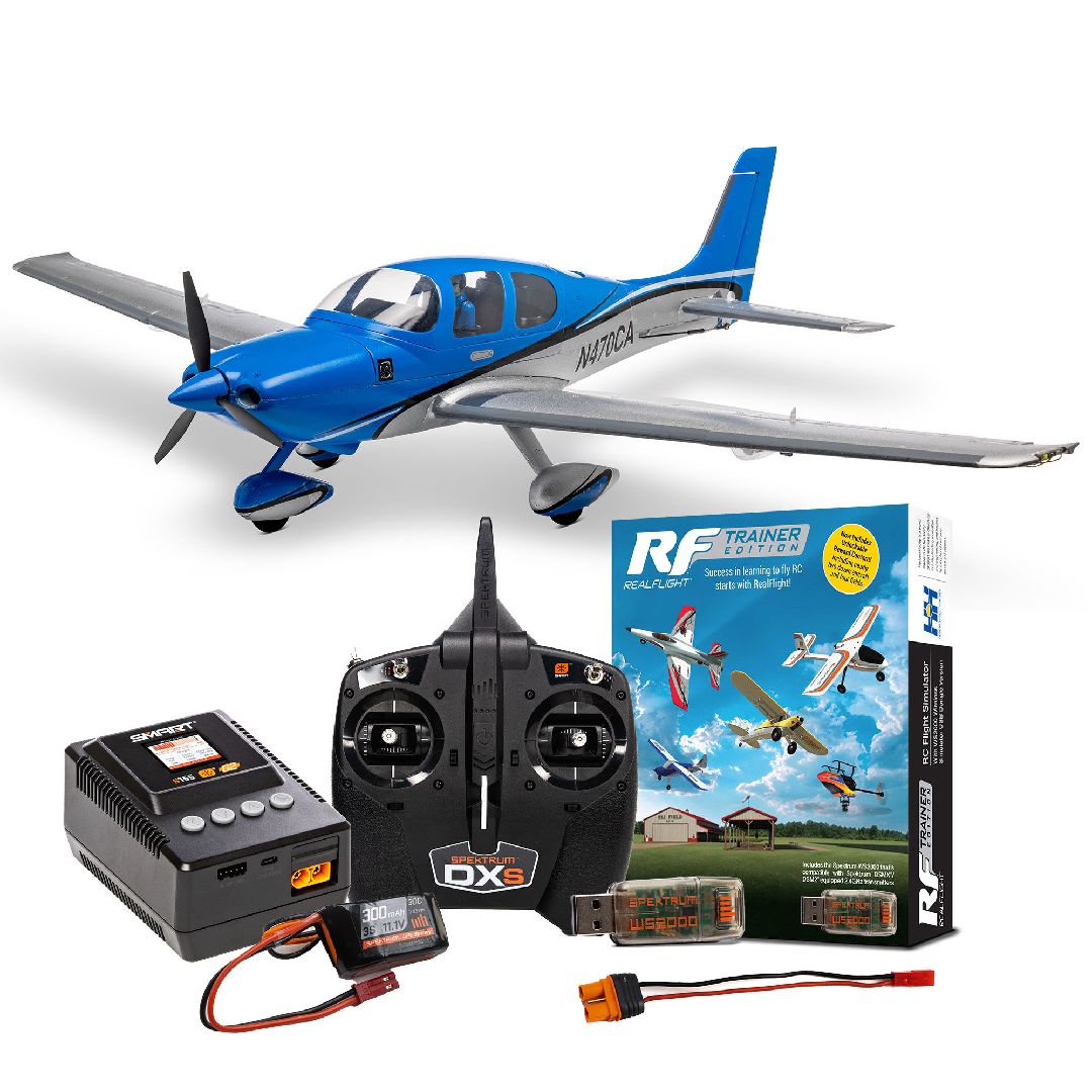 E-Flite UMX Cirrus SR22T BNF Basic Ultimate (B&C Included)