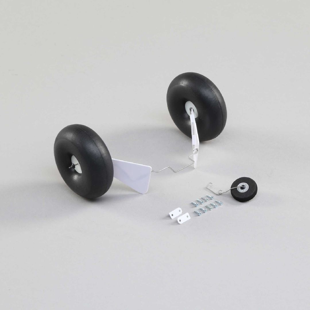 E-Flite Landing gear set w/float wire, screws: UMX Timber