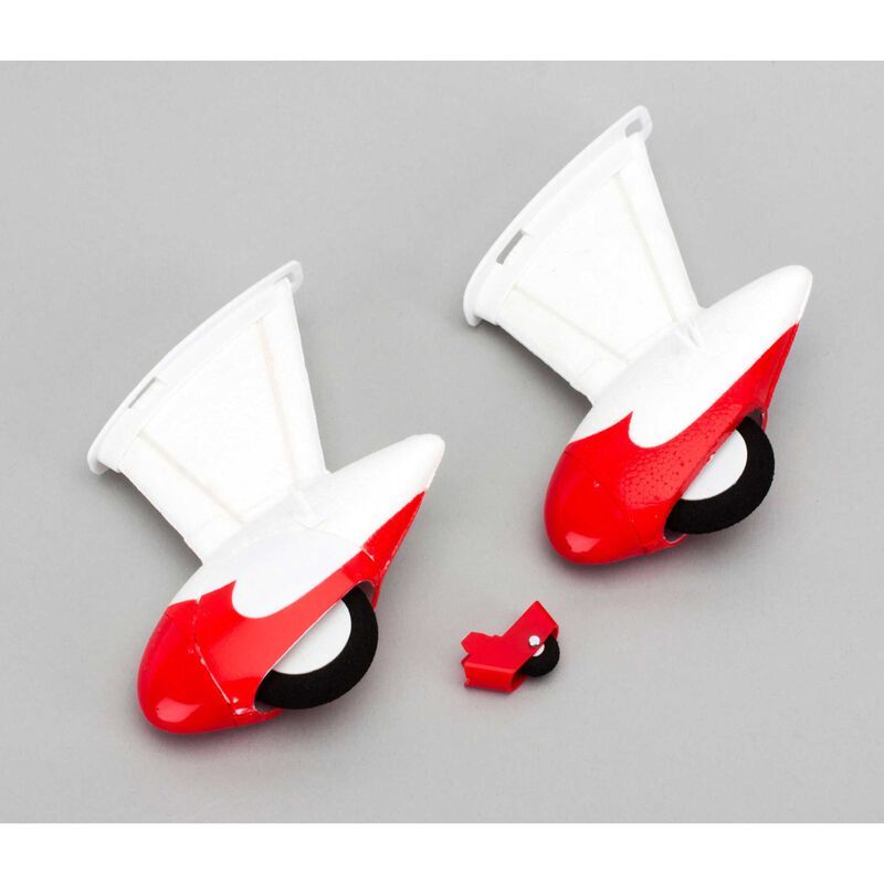 E-Flite Landing Gear and Tail Wheel Set: UMX Gee Bee R2