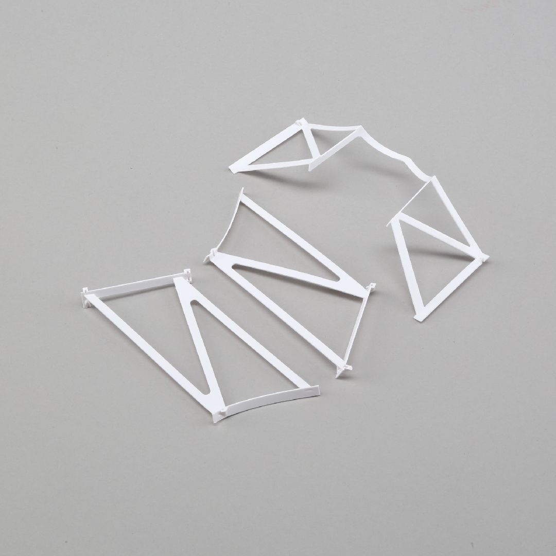 E-Flite Strut Set: UMX WACO White