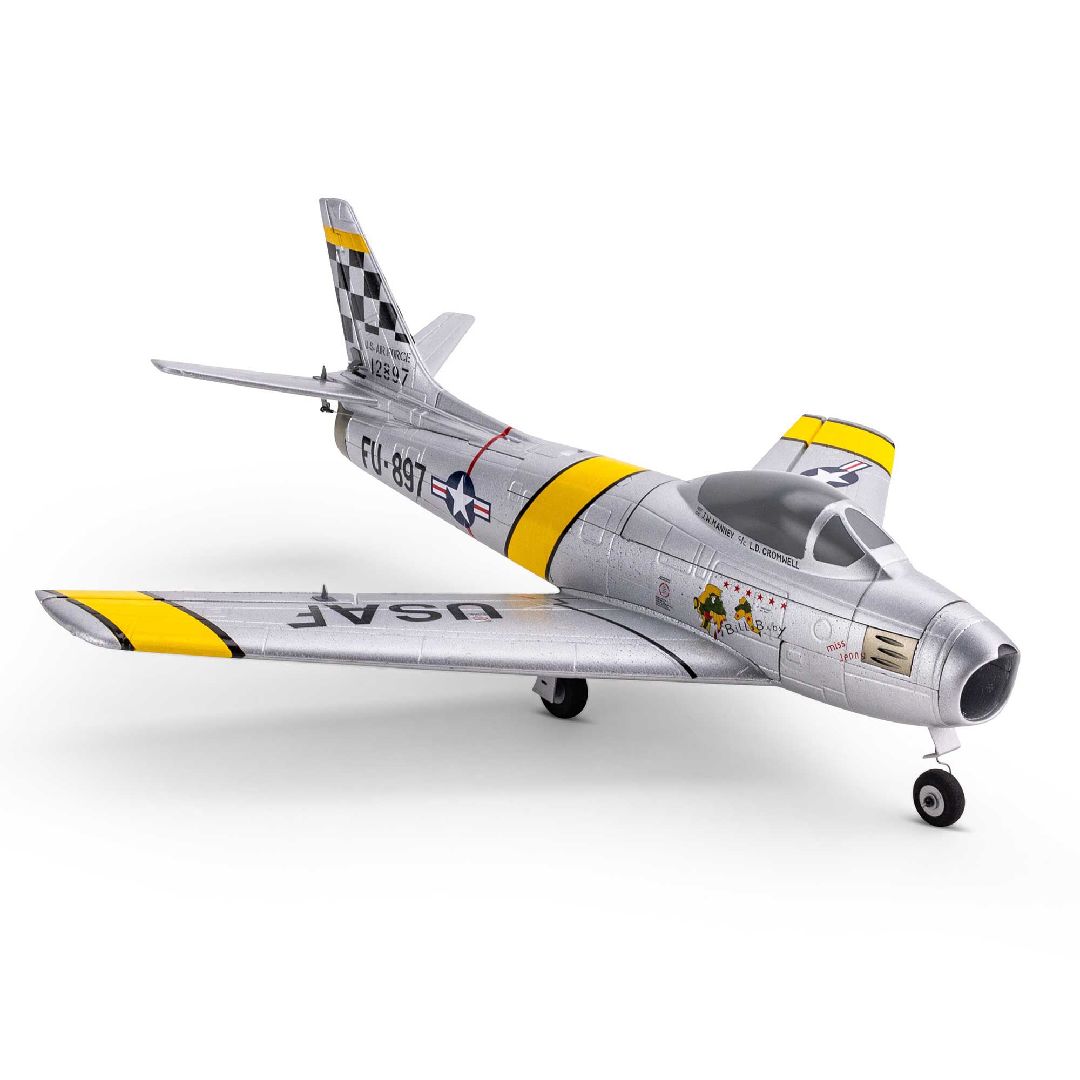 E-Flite UMX F-86 Sabre 30mm EDF BNF Basic E-Flite UMX F-86 Sabre 30mm EDF BNF Basic