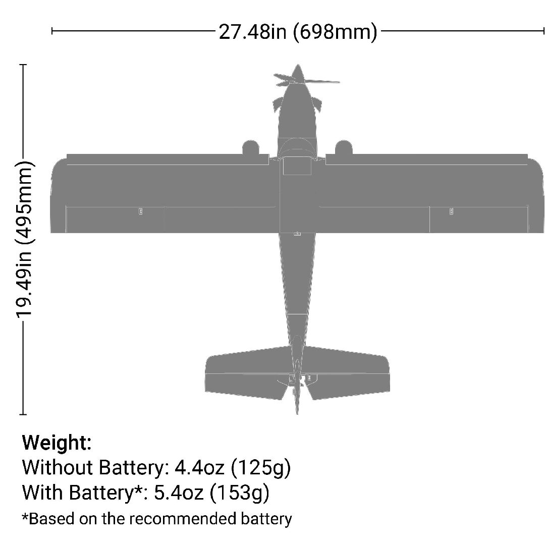 E-Flite UMX Turbo Timber Evolution BNF Basic