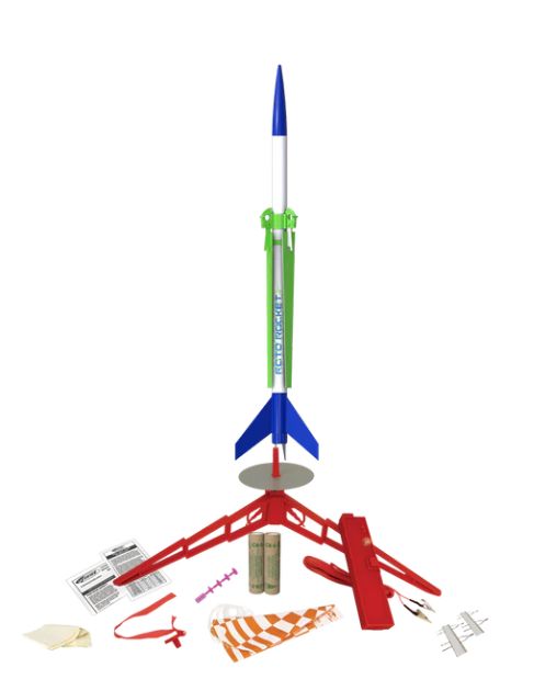 Estes Rockets Roto Rocket Stem Kit - Beginner - Click Image to Close