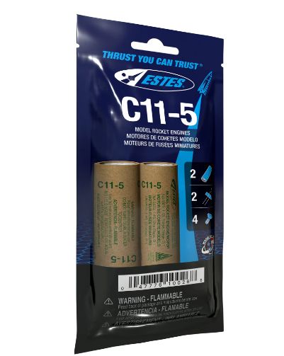 Estes Rockets C11-5 (2 ea) - Bagged