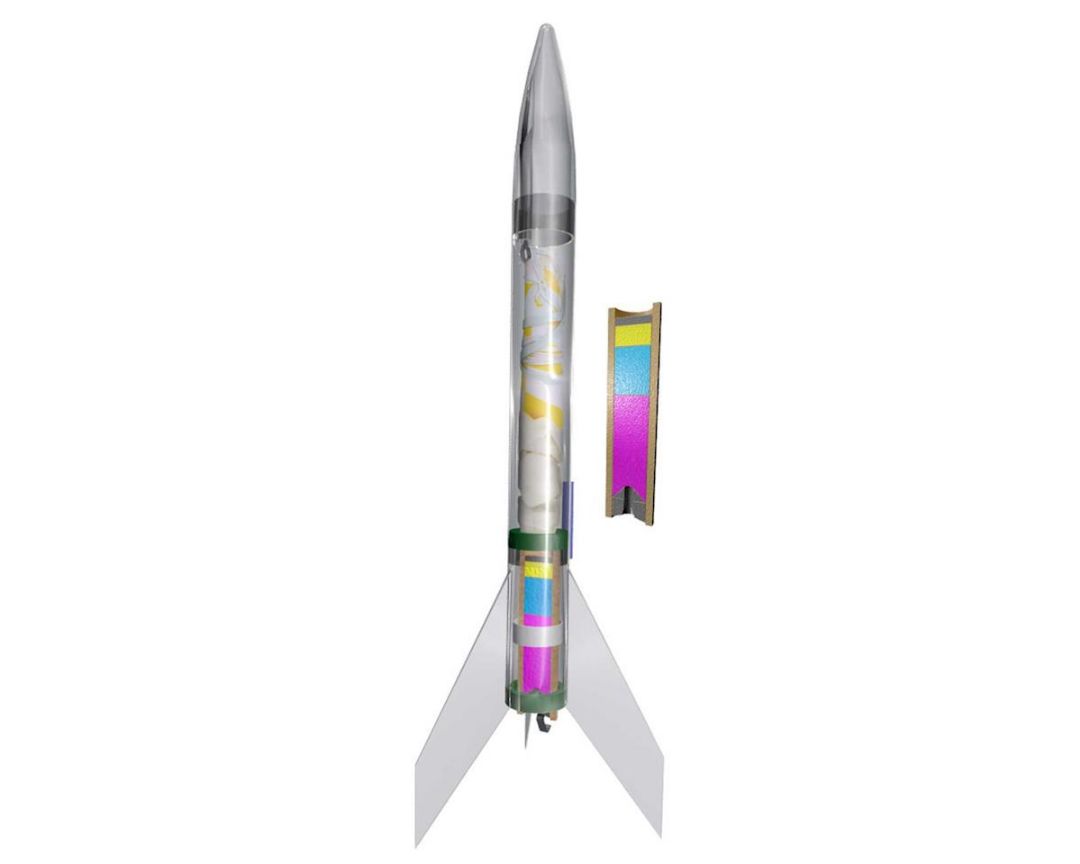 Estes Rockets Phantom Display Model NOT LAUNCHABLE English Only