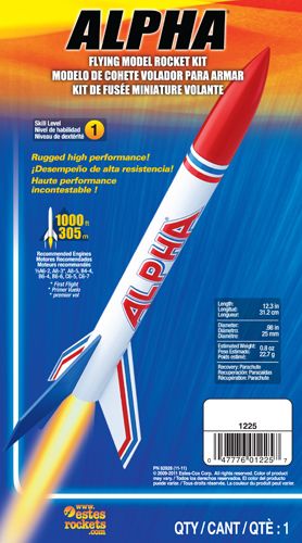 Estes Rockets Alpha (English Only) - Intermediate - Click Image to Close