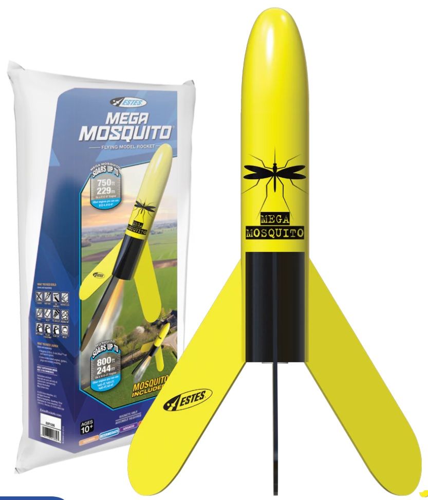 Estes Rockets Mega Mosquito - Intermediate