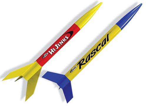 Estes Rockets Rascal & HiJinks (2 rockets) (English Only) - Click Image to Close