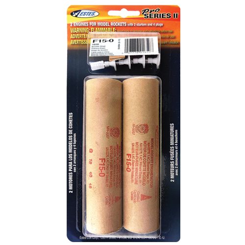 Estes Rockets F15-0 29 mm (2 ea)