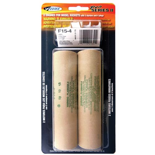 Estes Rockets F15-4 29 mm (2 ea) - Click Image to Close