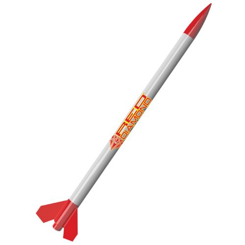 Estes Rockets Red Diamond (12 pk) (English Only) - Beginner