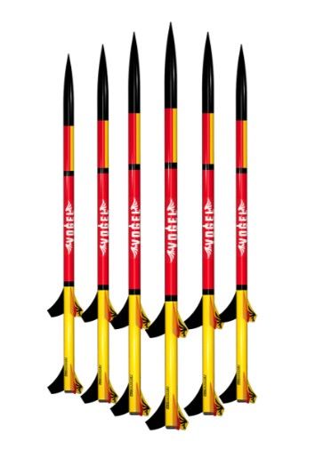Estes Rockets Pro Series II Vogel Bulk Pack (6pk) - Advance