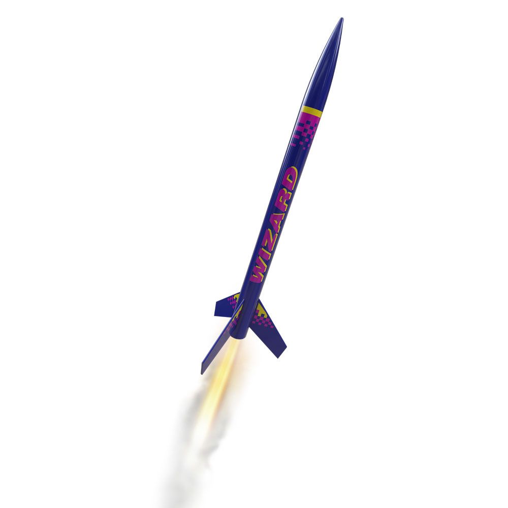 Estes Rockets Wizard (12 pk) (English Only) - Intermediate - Click Image to Close