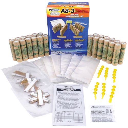 Estes Rockets A8-3 Engines (24 pk) - Click Image to Close