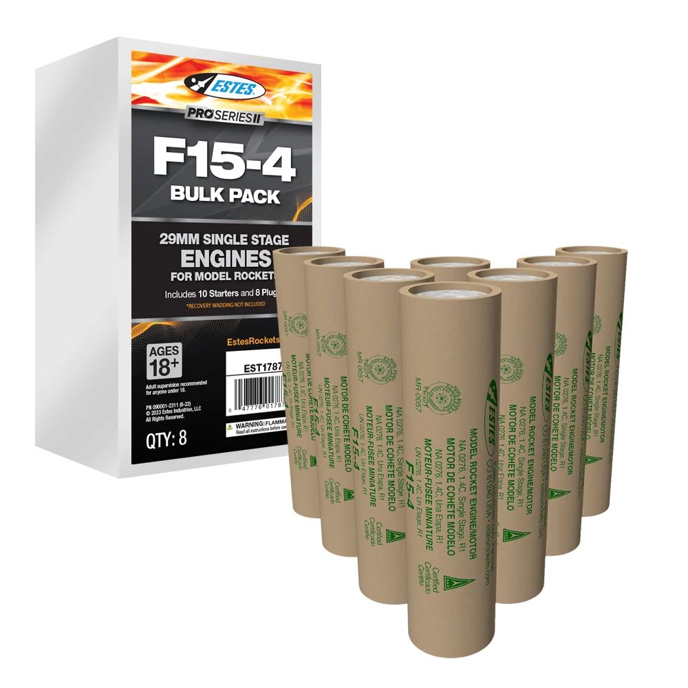 Estes F15-4 Engine Bulk Pack