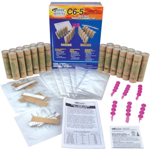 Estes Rockets C6-5 Engines (24 pk) - Click Image to Close