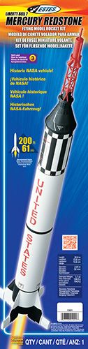 Estes Rockets Mercury Redstone (scale) (English Only) Advanced - Click Image to Close