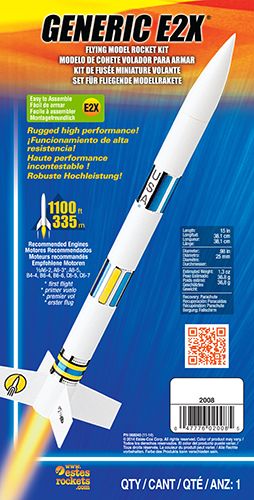 Estes Rockets Generic E2X (English Only) - Beginner - Click Image to Close
