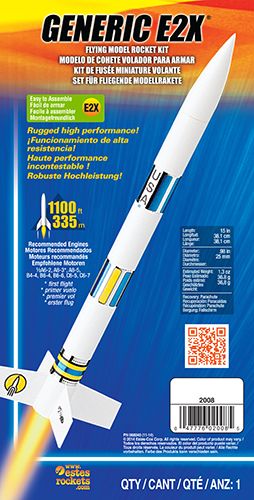 Estes Rockets Generic E2X (English Only) - Beginner