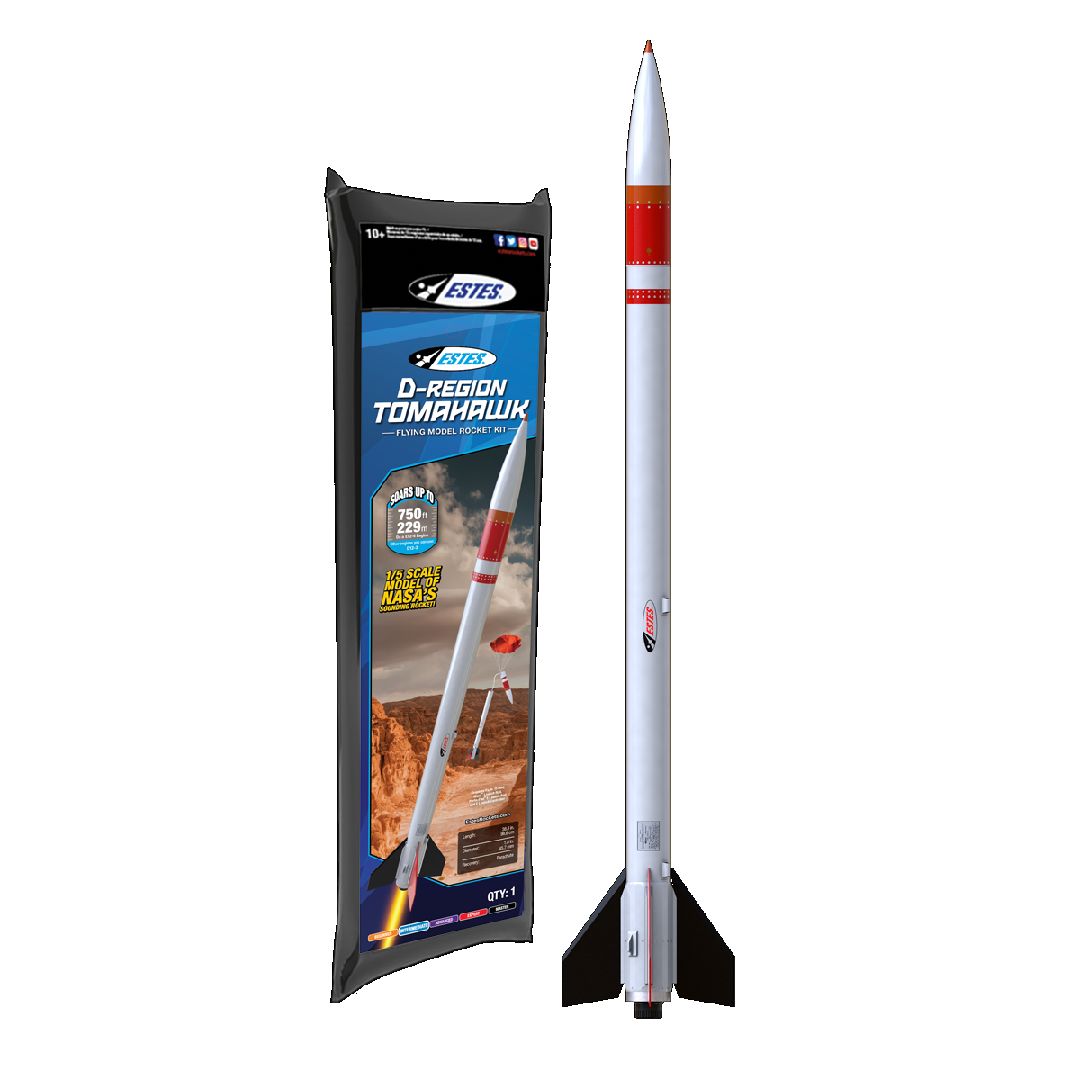 Estes Rockets D-Region Tomahawk - Intermediate