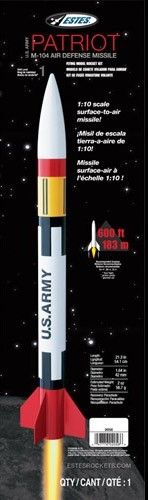 Estes Rockets U.S. Army Patriot M-104 - Intermediate