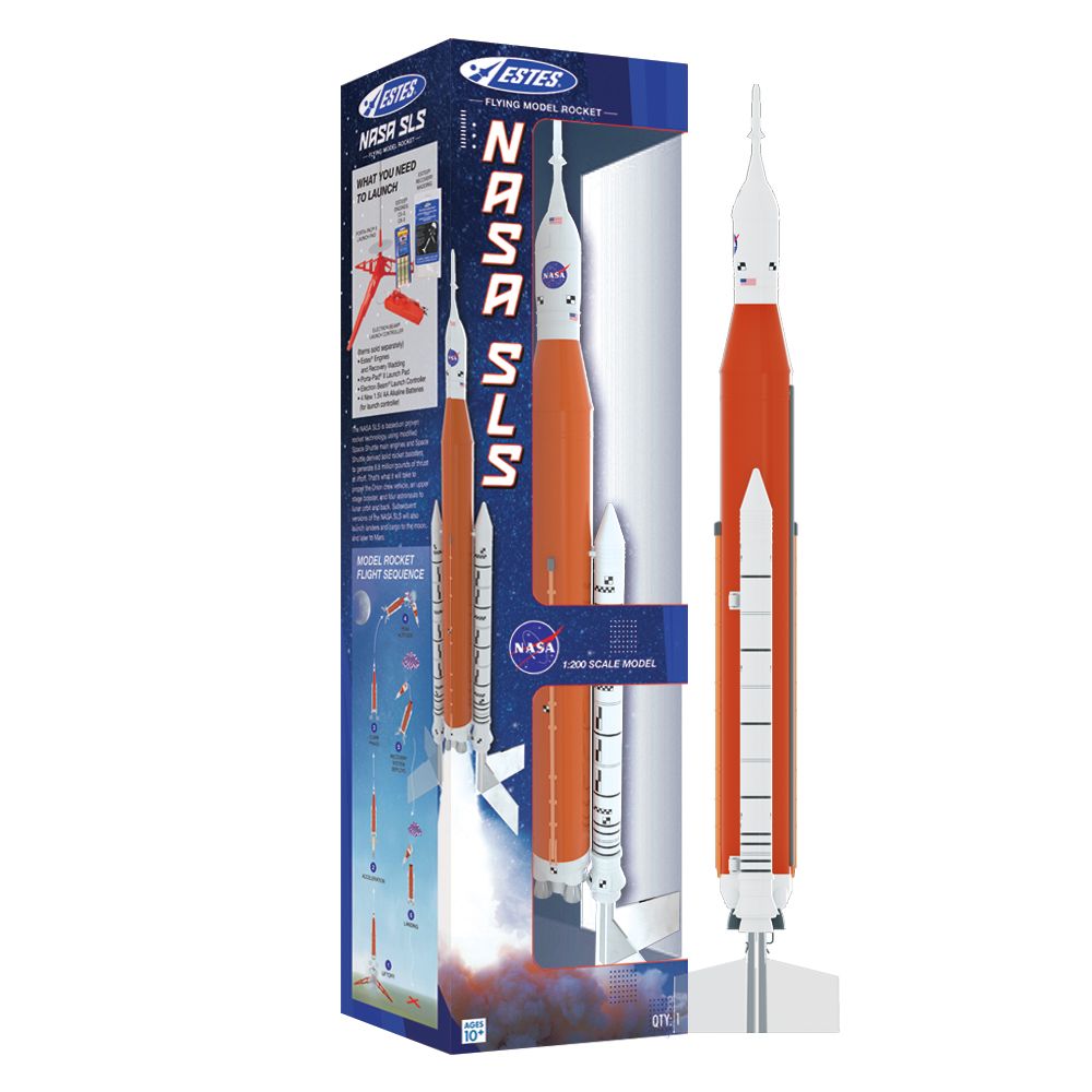 Estes Rockets 1/200 NASA SLS (2) (English Only) Beginner - Click Image to Close