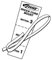 Estes Rockets Shock Cords & Mount Pack