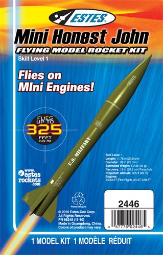 Estes Rockets Mini Honest John (English Only) - Intermediate