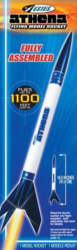 Estes Rockets Athena (English Only) - Beginner - Click Image to Close