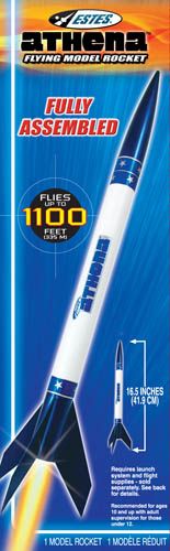 Estes Rockets Athena (English Only) - Beginner