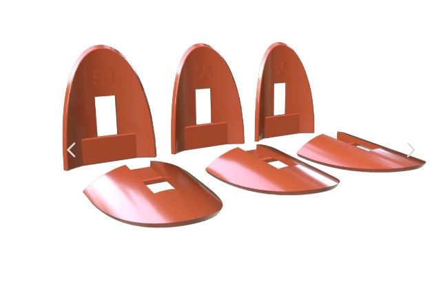 Estes Rockets BT-50 Shock Cord Anchors, Green (6pk)