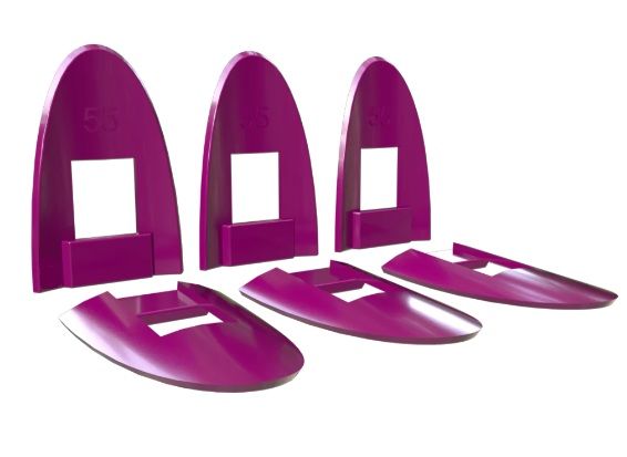 Estes Rockets BT-55 Shock Cord Anchors, Purple (6pk)