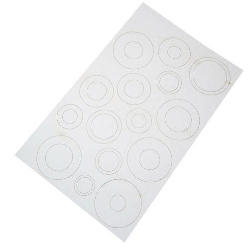 Estes Rockets Laser Cut Centering Rings and Paper Adapters (4 p - Click Image to Close