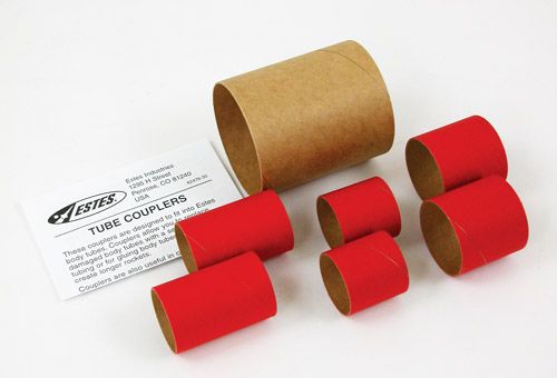 Estes Rockets Large Tube Coupler Pack - Click Image to Close