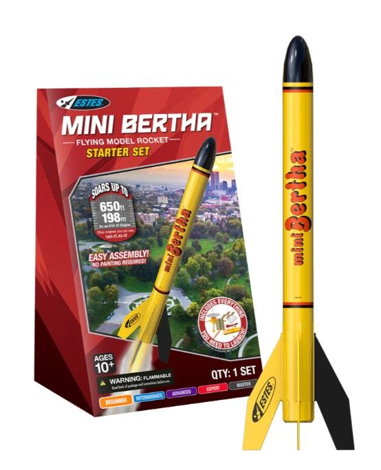 Estes Rockets 5332 Mini Bertha™ Starter Set - Beginner