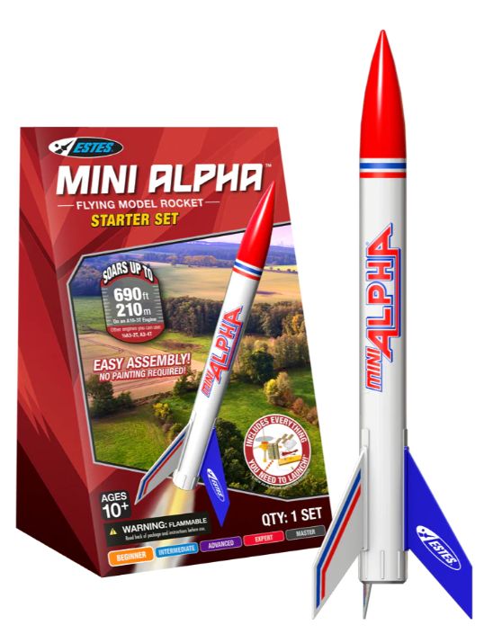 Estes Rockets 5333 Mini Alpha™ Starter Set - Beginner