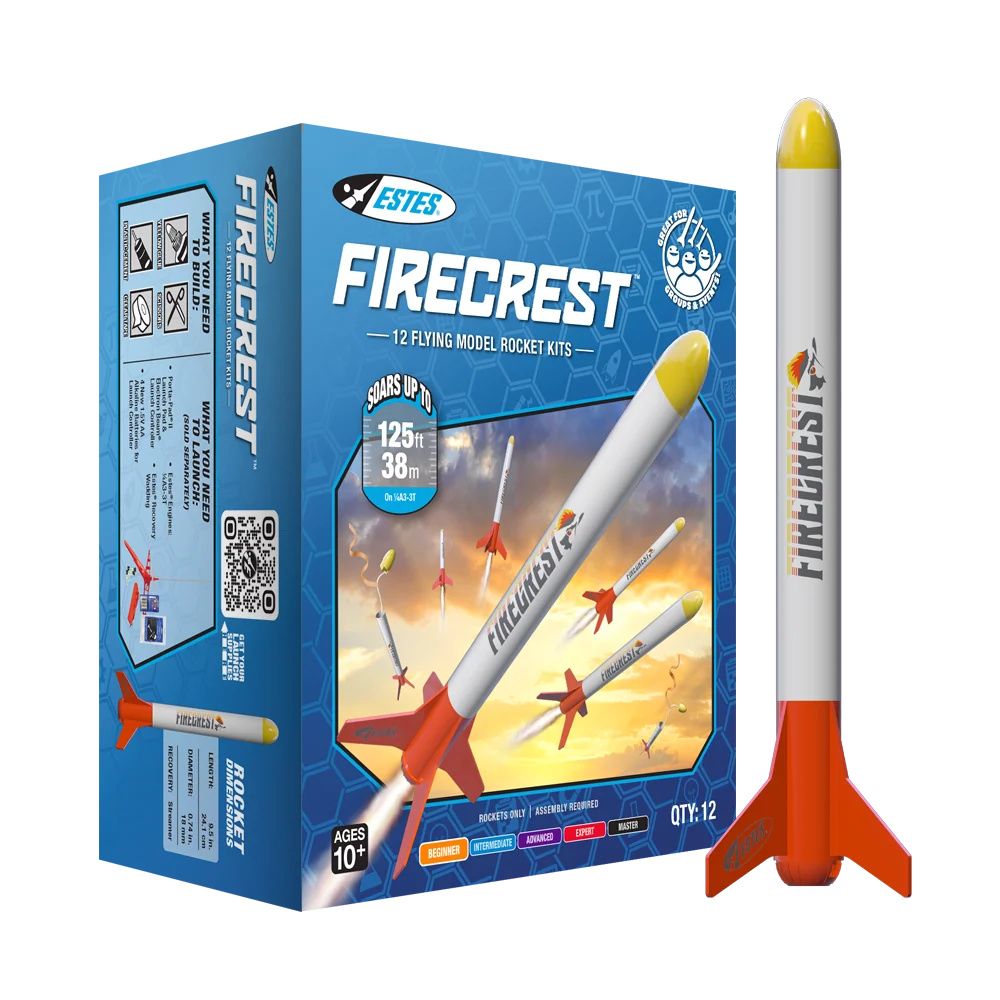 Estes Firecrest 13mm - Beginner - 12 Pack