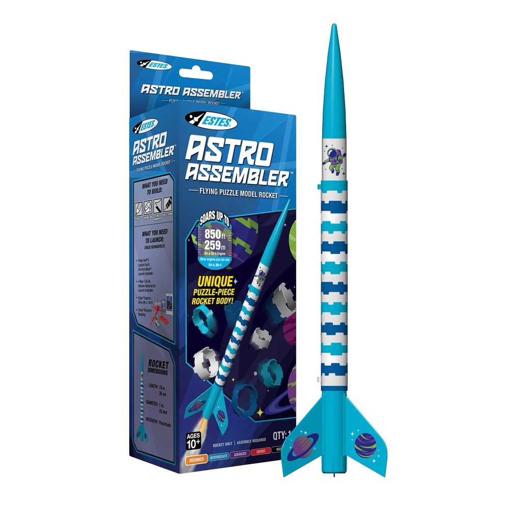 Estes Astro Assembler Puzzle Rocket - Beginner