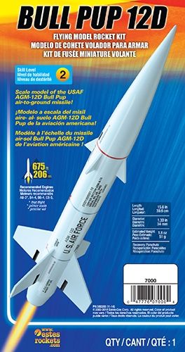 Estes Rockets Bull Pup 12D (English Only) - Advanced