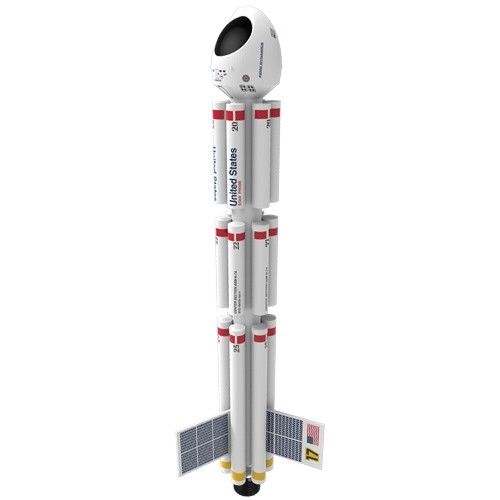 Estes Rockets Explorer Aquarius - Master - Click Image to Close