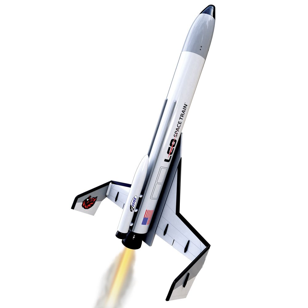 Estes Rockets LEO Space Train (English Only) - Advanced