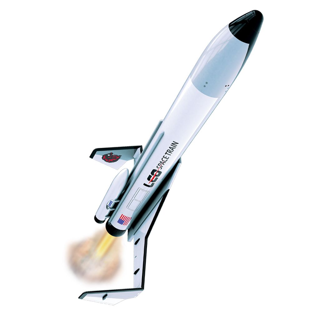 Estes Rockets LEO Space Train (English Only) - Advanced